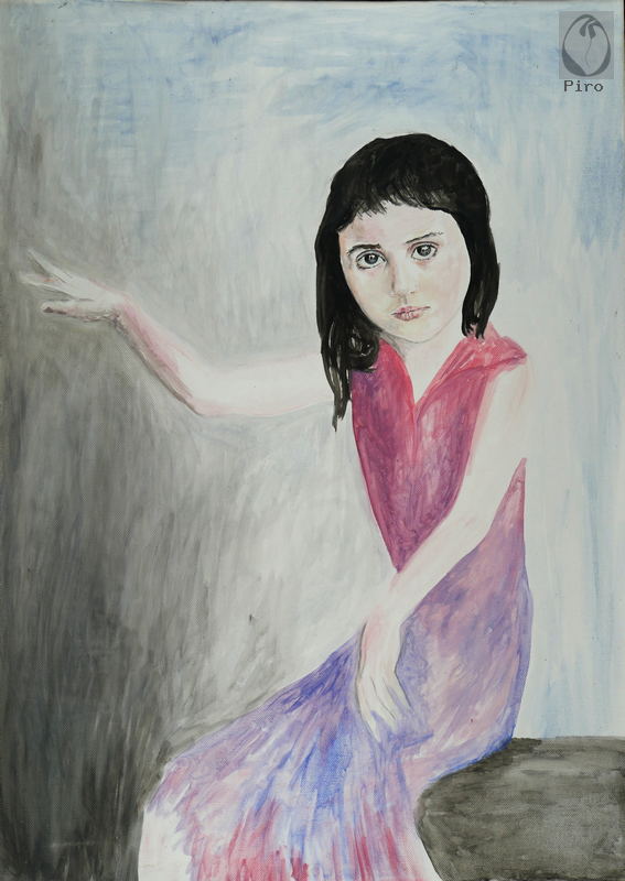 oil on canvas - olio su tela di Piro
